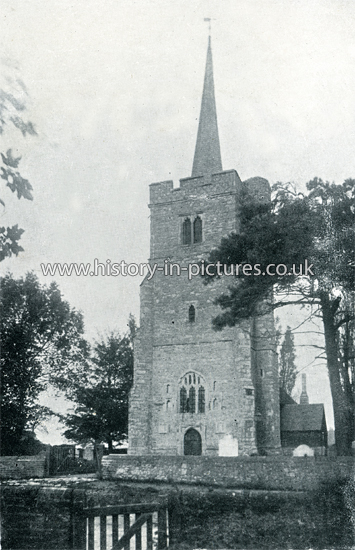 The Church, Little Wakering, Essex. c.1905